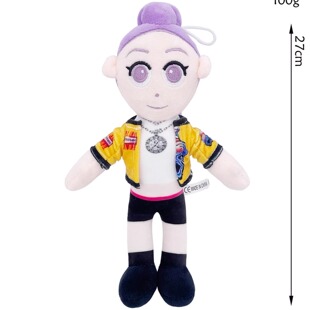 kpop猎魔女团rumi人形鲁米毛绒玩具恶魔猎人应援棒saja boys玩偶