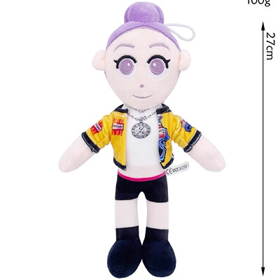 kpop猎魔女团rumi人形鲁米毛绒玩具恶魔猎人应援棒saja boys玩偶