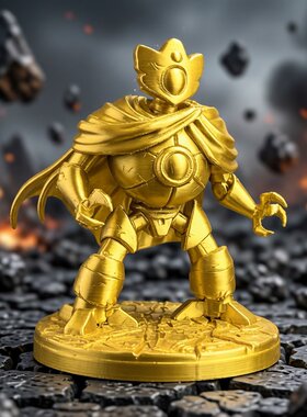 3D打印Slay the Spire杀戮尖塔2黄金故障机器人静默猎手模型玩具