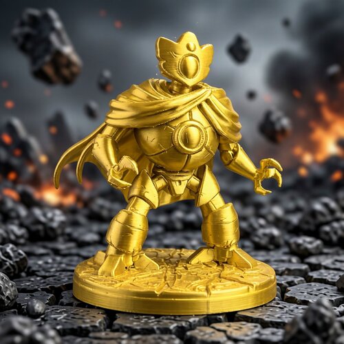 3D打印Slay the Spire杀戮尖塔2黄金故障机器人静默猎手模型玩具