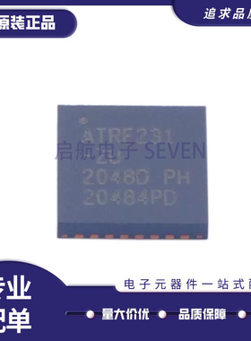 AT86RF231-ZU 丝印ATRF231 射频收发器芯片 贴片QFN-32 原装正品