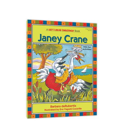 自然拼读一起学：白鹤詹妮（短元音e） Let‘s Read Together: Janey Crane 提高口语能力 阅读理解能力 增加词汇量 英语启蒙 正版