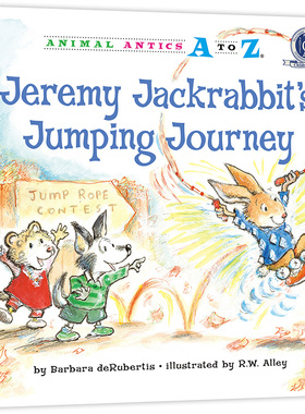 幼儿园里的26个开心果：赢得跳绳比赛 Animal Antics A to Z : Jeremy Jackrabbit`s Jumping Journey 认字母、学单词、练表达