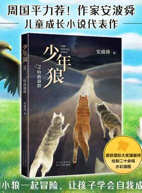 少年狼2 哈敦狼群 中国版狮子王  让孩子学会自我成长 精美插图四色印刷适合亲子共读与大语文教育 周国平 狼图腾 爱心树