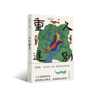 【旗舰店正版】久别重逢 范雨素 包邮《我是范雨素》作者首部长篇小说 现代当代文学 杨本芬秋园浮木我本芬芳我在北京送快递胡安焉