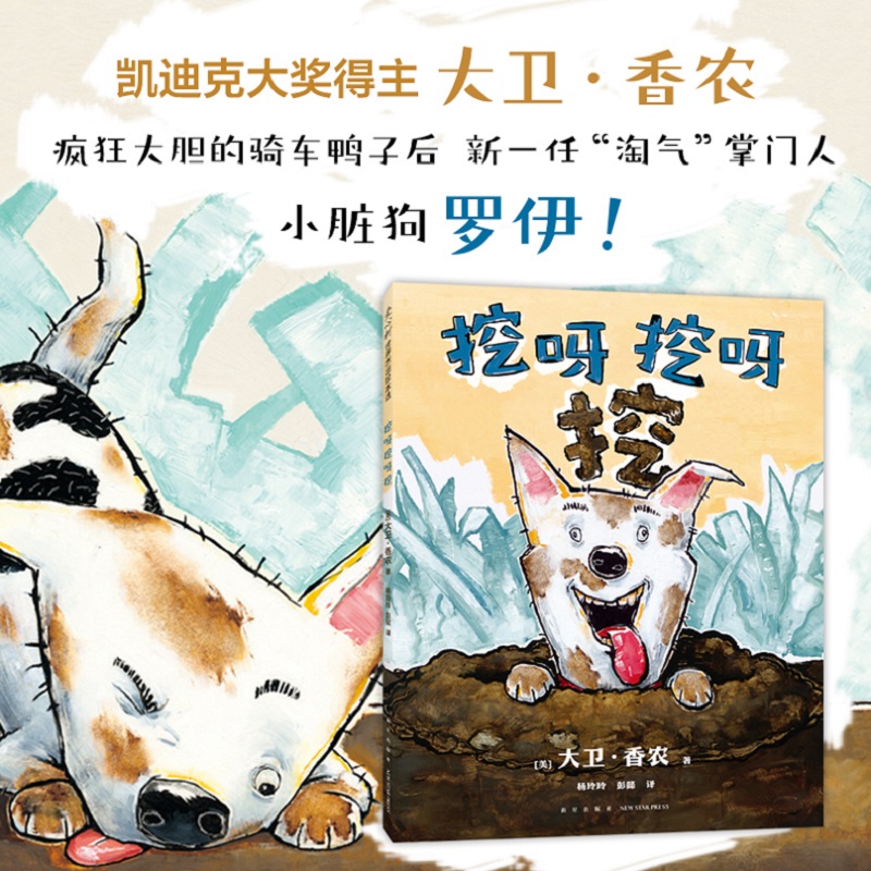 挖出专注力探索力凯迪克奖得主大卫香农作品