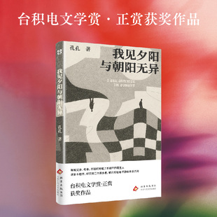孔孔 新作 二遍 官方自营 作品 这是少数让我愿意读第 我见夕阳与朝阳无异 张贵兴： 台积电文学赏·正赏获奖作品