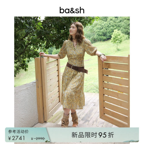 泡泡袖连衣裙