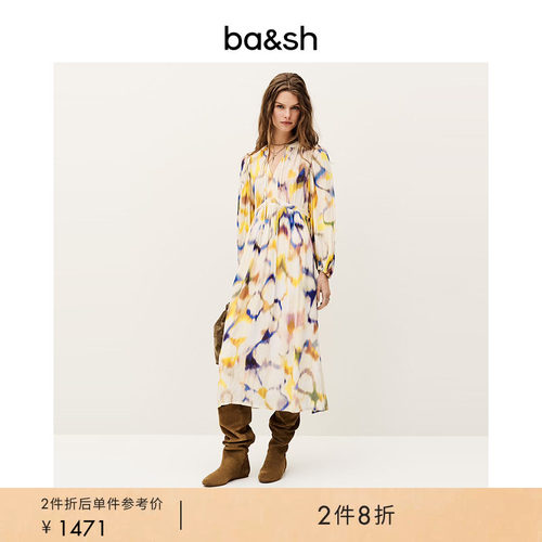ba&sh法式连衣裙1E25FLOR