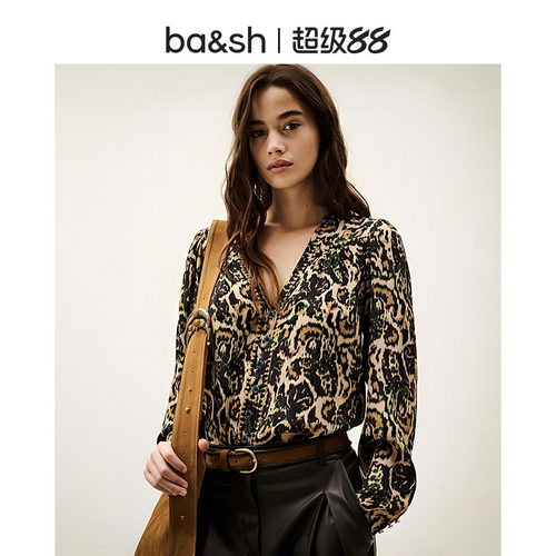 bash2025新款长袖女士衬衫1H25ONAD