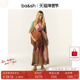 bash春季 爱琴海之恋法式 波西米亚风连衣裙休闲慵懒女长裙1E25FANT