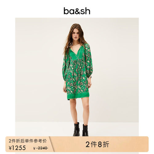 ba&sh法式连衣裙1E25AMY