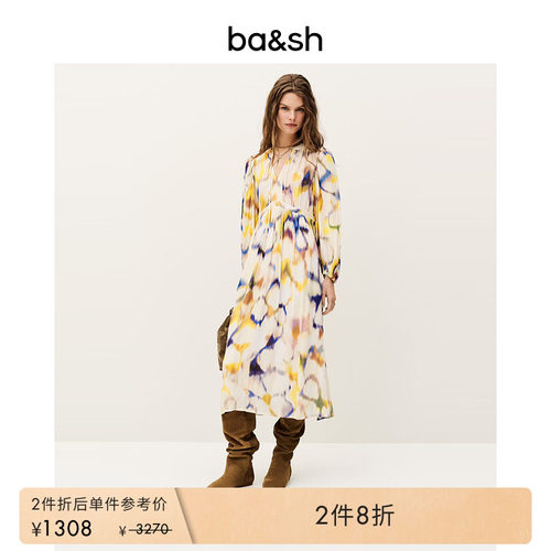 ba&sh法式连衣裙1E25FLOR