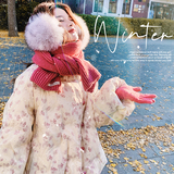 数据好3天出粉色立体印花刺绣花苞羽绒服90绒C021-3167-P285控428，女装羽绒服，2C021