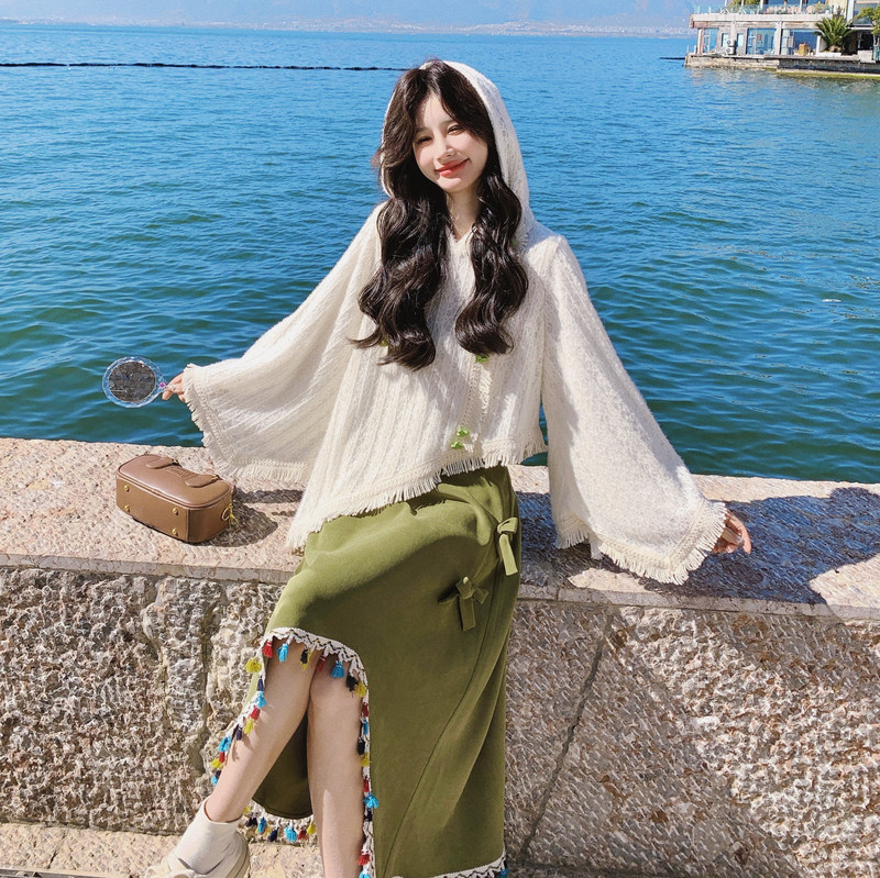 【新款】新中式改良两件套上衣+半身裙C021-2659-P185控298,女装套装/套裙,2C021