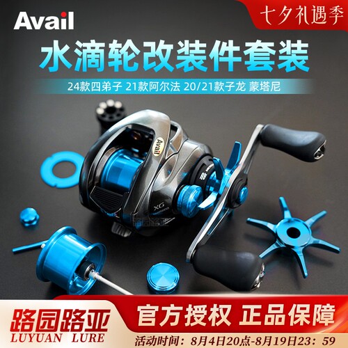 日本Avail水滴轮改装配件五星