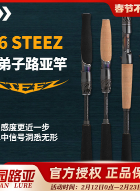 DAIWA达亿瓦26款Steez 路亚杆RD RC 飓风黑杰克路亚竿 四弟子661
