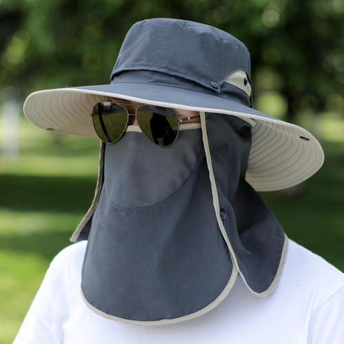 男士遮阳帽夏天骑车户外