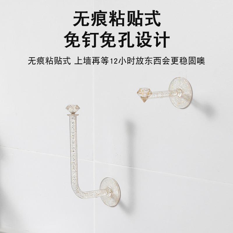 发箍发圈收纳架神器壁挂发带头绳首饰展示架壁挂式墙面免打孔挂钩