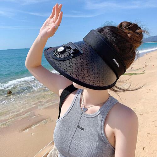 夏季户外骑行遮阳帽女大
