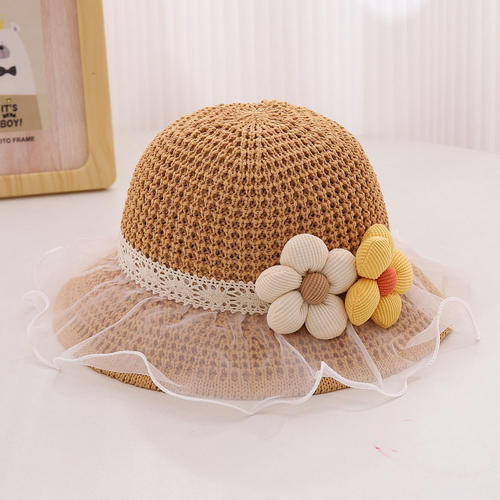 宝宝防晒太阳帽夏季透气