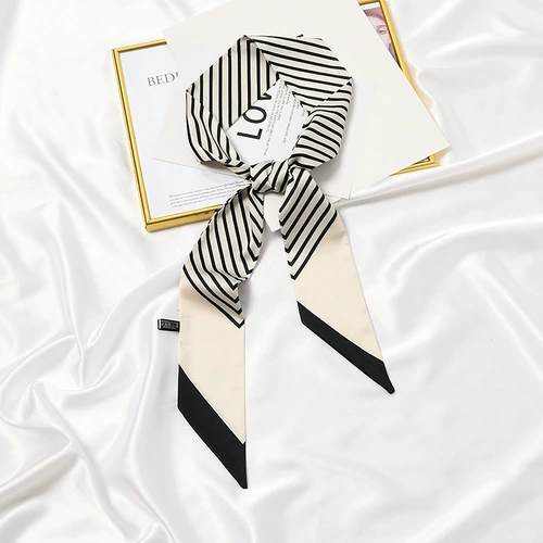 Шейный платок, универсальный тонкий шарф, осенний костюм