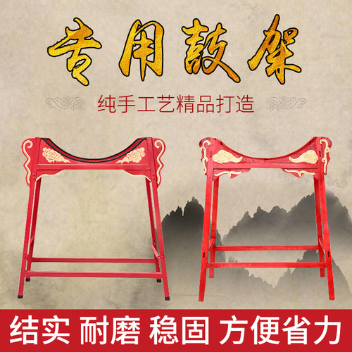 大小金属可折叠推动万向轮鼓架