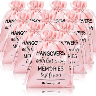 Recovery Hangover Kit Bags急救宿醉工具包婚礼派对礼品袋醒酒