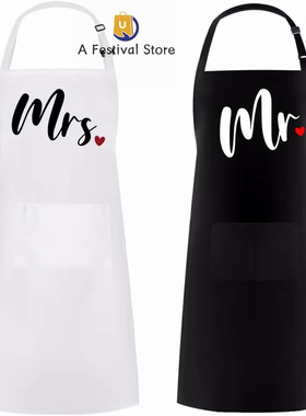 Aprons Bride&Groom Wedding Gift Cooking bridal shower gift