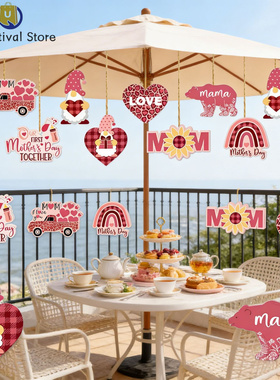 Mother's Day themed gifts, pendants, party decora pendants