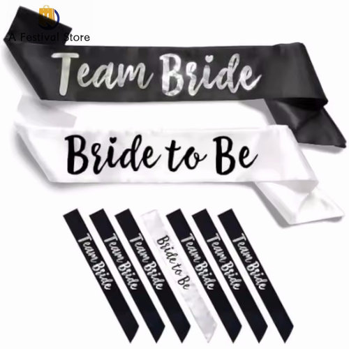 单身派对肩带bridetobe新娘