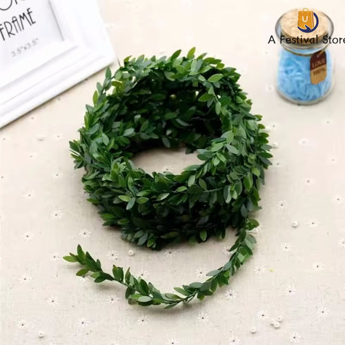 树叶条DIY手工花环装饰材料7.5米