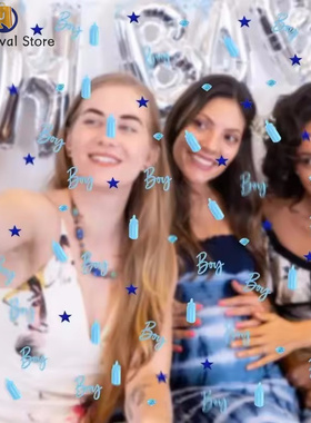 15g/bag Boy Girl Sequin Confetti Gender Reveal Baby Shower