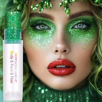 身体闪光棒节日狂欢眼影彩妆