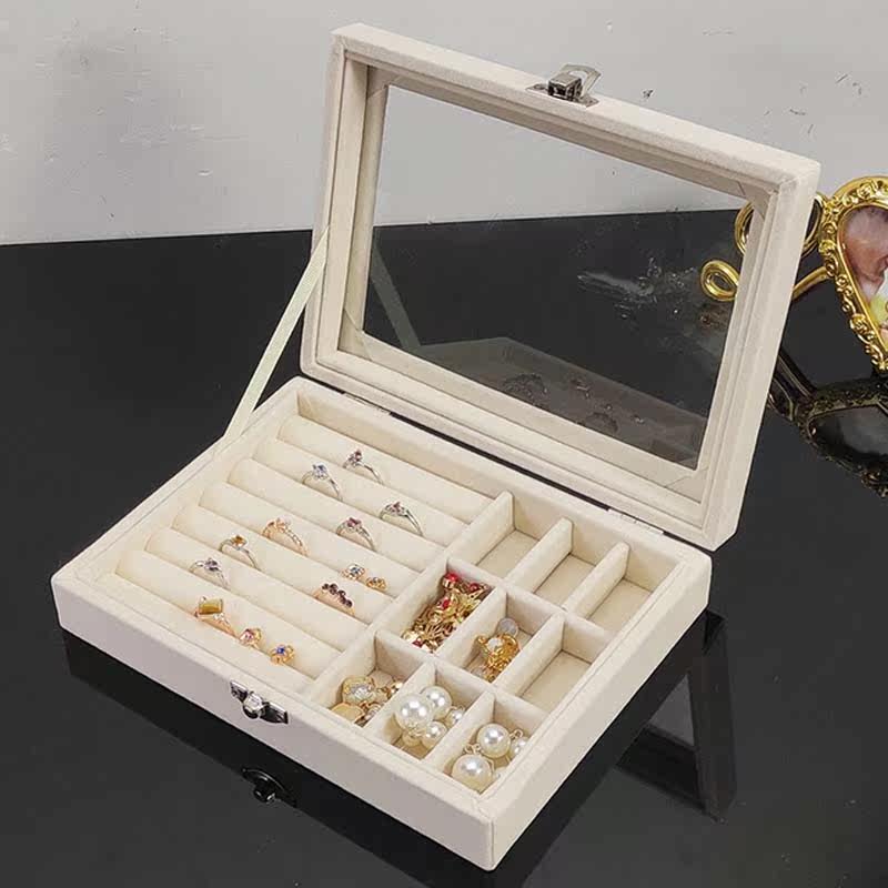 hot sales portable velvet jewelry ring jewelry display organ