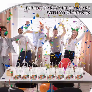 10Pcs Transparent Gift Bag Wedding BirthdayBaby Shower