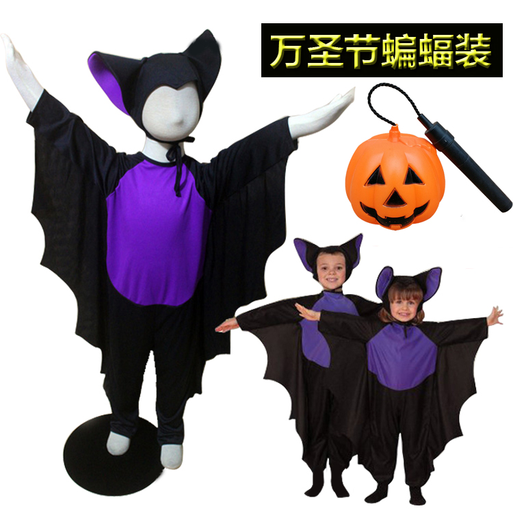 万圣节蝙蝠服装亲子装