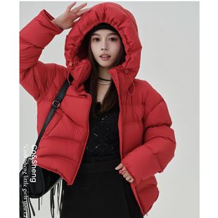 朱砂/ 可溯源 三星安心羽绒 短款保暖羽绒服Co&Sheng