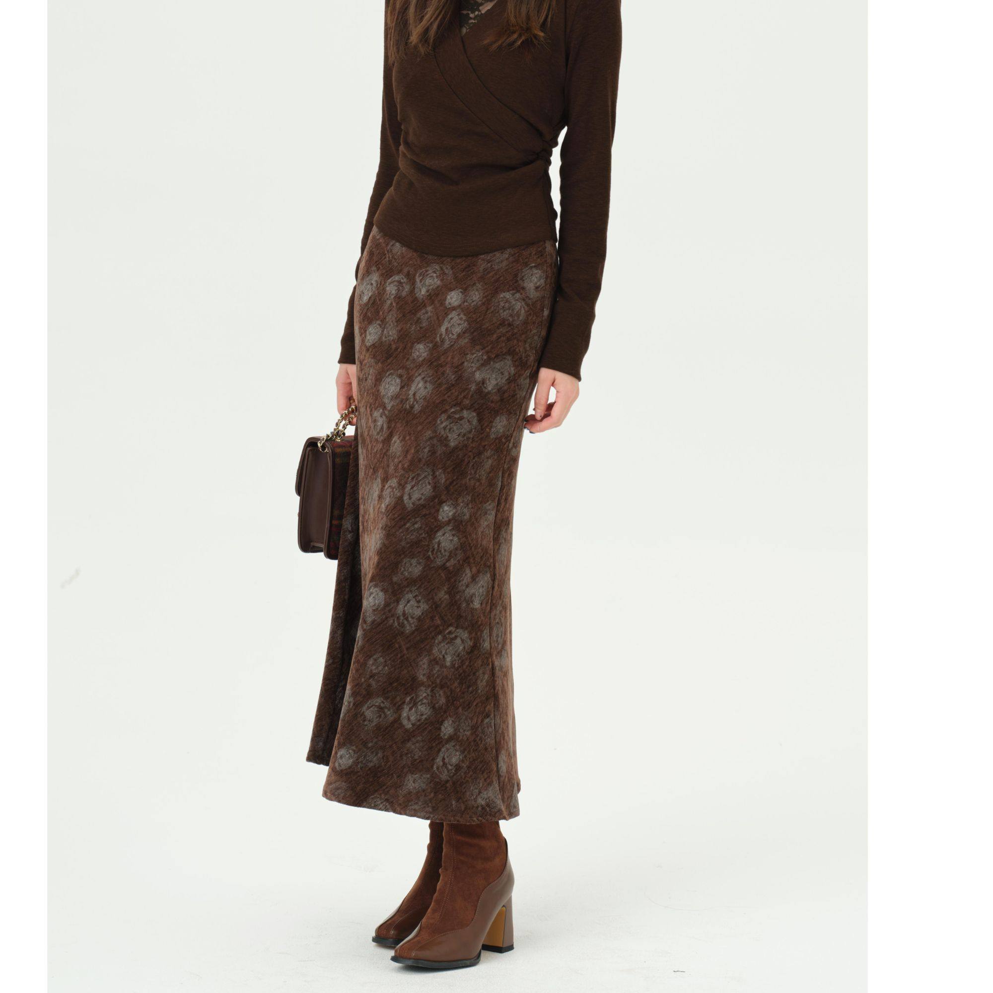 落日余辉/ 重生 女款毛呢半身裙设计款长款修身显瘦休闲Co&Sheng,女装/女士精品,半身裙,淘宝优惠券,粉丝福利购,淘宝优惠卷