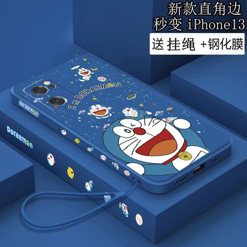 适用opporeno7手机壳硅胶哆啦A梦