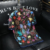 男士开衫短袖T恤55006M-3XLP105，男装T恤，钱塘6021