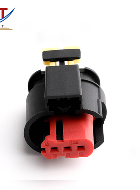 汽车284425-1护套3PIN孔电子连接器塑料插接件国产线束新能源胶壳