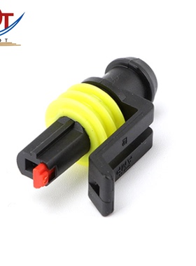 汽车DJ7011-1.5--21护套1PIN孔电子连接器塑料插接件国产黑色胶壳