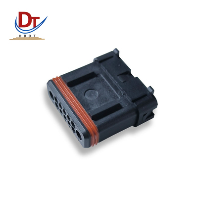 新能源汽车132012-013连接器塑料接插件国产12PIN孔电子护套胶壳