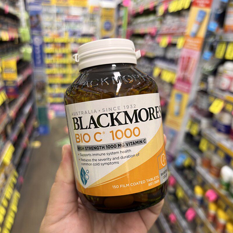 澳洲Blackmores维生素C150粒VC澳佳宝BIO C 1000mg维他命C