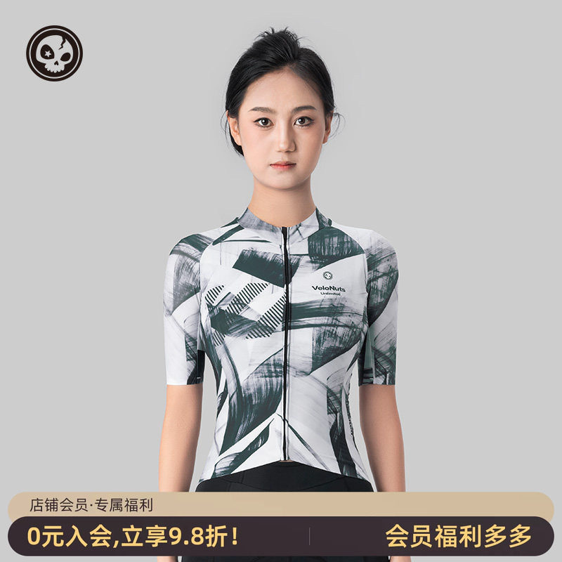 VNS小骷髅「晴空」女款骑行服短袖上衣公路自行车服透气排汗夏季