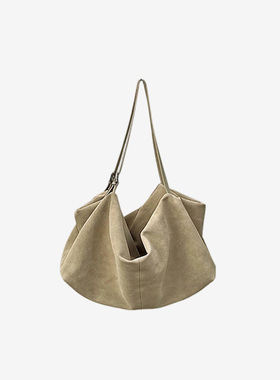 Cale&Klntoe磨砂牛皮大容量托特手提包女包小众单肩腋下包包女款