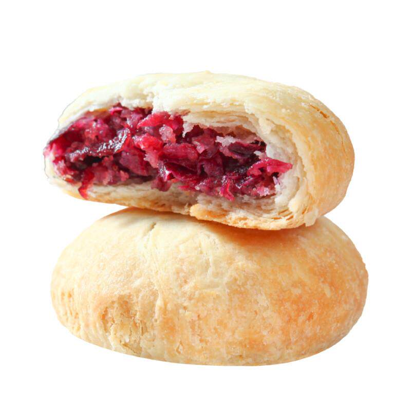 正宗云南特色多口味玫瑰鲜花饼传统中式即食糕点心宿舍休闲零食小