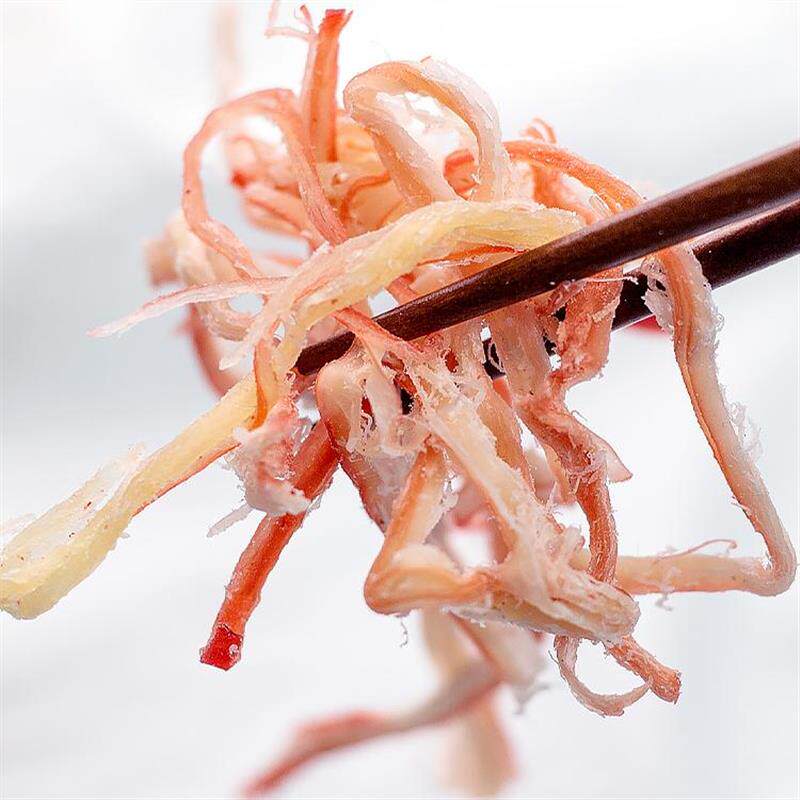 新货鱿鱼丝海鲜即食零食大全碳烤香辣鱿鱼干须海味干货小吃手撕尤