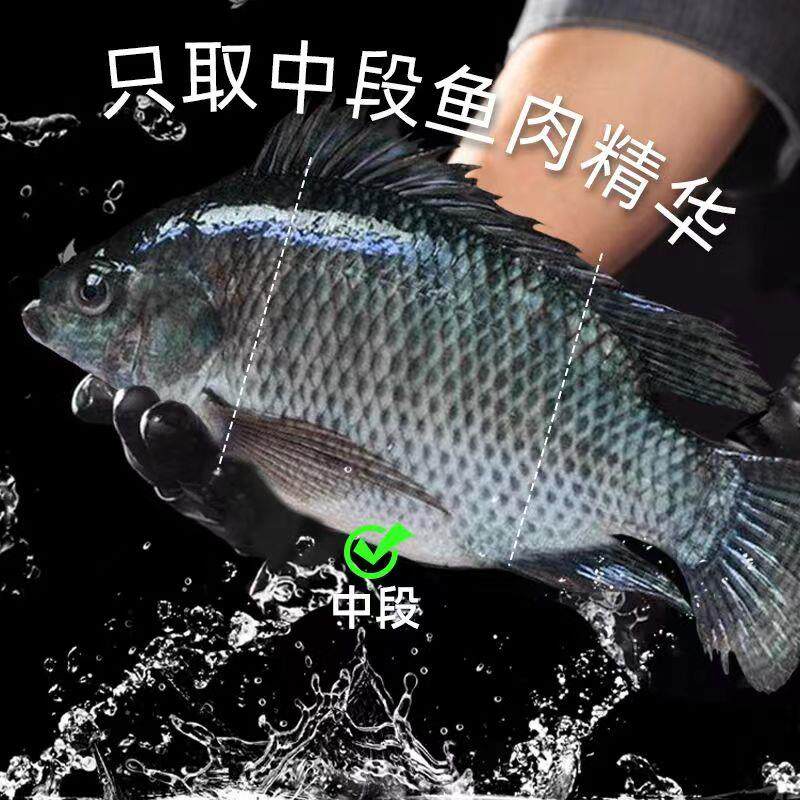 新货罗非鱼鲷鱼鱼排半成品商用油炸鱼排新鲜去骨去刺懒人速食